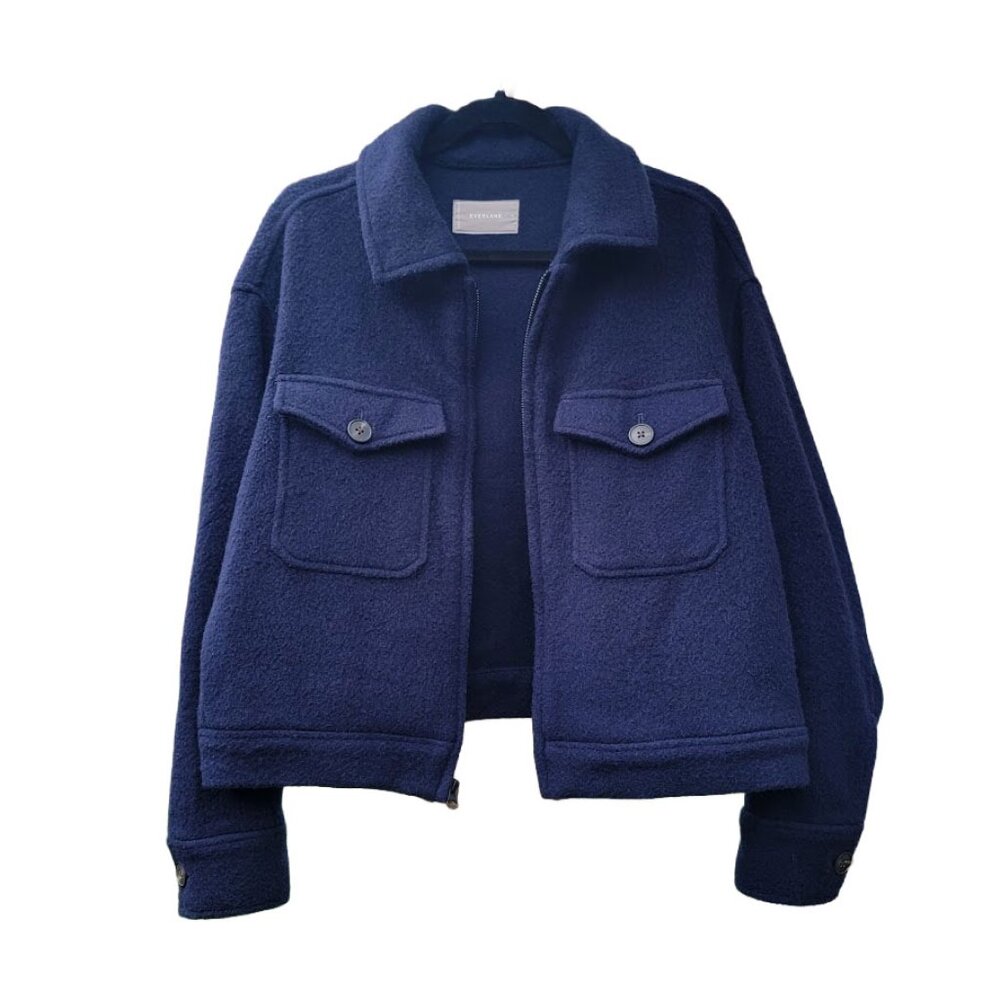 Everlane Navy Jacket - Picture 3 of 5